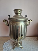 Stylowy samowar elektryczny vintage – sprawny, oryginalny, retro klimat