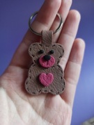 Brelok w kształcie misia