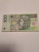 Banknot 100zł 1994r seria EM