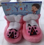 Nowe z metką buciki paputki skarpetki niemowlęce 