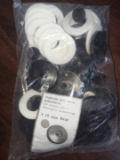 Podkładka grzybkowa 10mm brąz do poliwęglanu