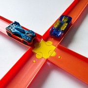 HOT WHEELS SKRZYŻOWANIE PROSTOPADŁE ŁĄCZNIKI TORÓW DROGI