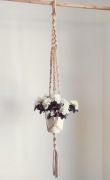 Kwietnik makrama 120 cm