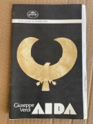 Program Teatralny Teatr Wielki  Aida 