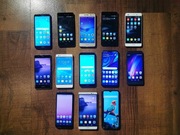 Zestaw 60 telefonów - iPhone Samsung Huawei Oppo Redmi