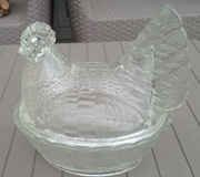 Kura prl szklana Ząbkowice duża 