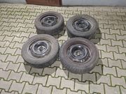 Komplet stalowych felg od Peugeota 207