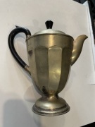 Posrebrzany dzbanek do kawy lub herbaty Vintage 