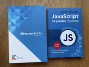 Książki Effective Kotlin oraz JavaScript od podstaw