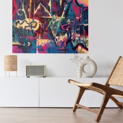 Obraz abstrakcyjny Pole napięć 70x100 cm – akryl na płótnie