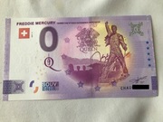 Słynny banknot 0 euro Freddie mercury 2019-   W-wa