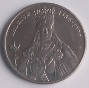 100  ZŁOTYCH 1988 - JADWIGA - BEZ INICJAŁÓW  PROJEKTANTA