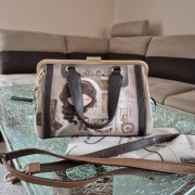 Anekke torebka skóra ekologiczna wielokolorowy