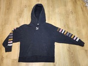 Bluza z kapturem Puma ciepła czarna gruba jesienna zimowa Rozmiar M