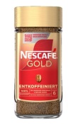 6 x 190 g Nescafe Gold Kawa Bezkofeinowa DE