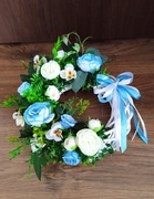 stroik wiosenny na drzwi 30cm 