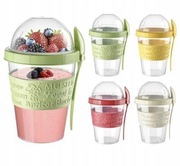 POJEMNIK NA JOGURT TAKE AND GO 600ML 4 KOLORY