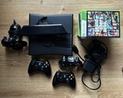 Xbox 360 S + Kinect + 4 pady + ładowarka + akumulatory – MEGAOKAZJA!!!