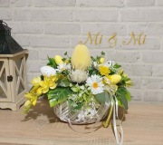 Stroik wielkanocny do domu, na grób, cmentarz