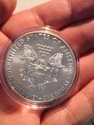 Amerykański Orzeł 1 uncja Srebra 2018