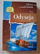 Lektura ODYSEJA  HOMER z opracowaniem wydawnictwo GREG