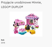 10873 LEGO Duplo przyjęcie urodzinowe Minnie 
