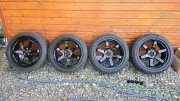 Felgi JR SL03 19x8.5 ET42 5x108 Opony Goodyear Eagle F1 235/45/19 99Y Volvo