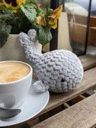 Wieloryb szydełkowa zabawka