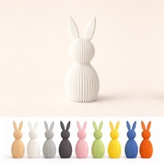 Zajączek wielkanocny dekoracyjny figurka ozdoba mały minimalistyczny 15 cm