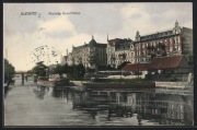 GLIWICE Gleiwitz, Klodnitz Kanal Hafen port 1911