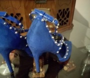 Chabrowe szpilki 38, jak nowe