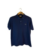Koszulka polo Lacoste granatowa z logiem XL