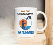Kubek prezent wędkarz dla wędkarza ryby wędka 