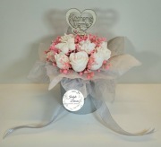 DZIEŃ MATKI Flower Box z pachnących świec sojowych. Idealny na prezent!