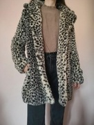 Mięciutki lekkie futerko w panterkę/lamparci wzór. Hit sezonu!