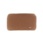 Camelowa opaska na uszy jesienna zimowa z wełny merino merynosa nowa