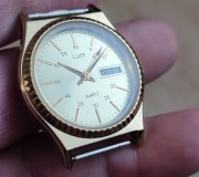 Zegarek quartz Lunch czasy PRL ZSRR Retro 