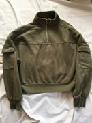 H&M, s, khaki bluza z kieszeniami