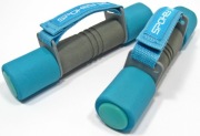Hantle Ciężarki Spokey 2 x 1 kg fitness aerobik rehabilitacja dla seniorów 