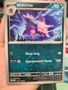 Nidorino 033/165 karta pokemon 151 mew