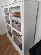 Szafka HAVSTA IKEA witryna z cokołem białe szkło artykul 295.346.72