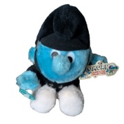 Smerf Policjant 1983 Wallace Berrie 4712 vintage maskotka
