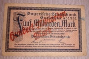 Banknot Niemcy 100 000 000  marek 1923 r. Monachium
