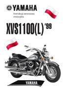 SERWISOWKA YAMAHA XVS 1100 Drag Star 1999r KSIAZKA NAPRAW j.POLSKI