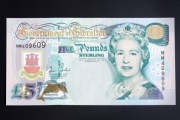 Gibraltar 5 Funtów z 2000 roku seria MM Commemorative stan 1 UNC