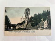 Pocztówka PIESKOWA SKAŁA Maczuga Herkulesa Zabór Rosyjski, ok. 1900r.