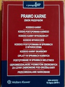 Prawo karne Zbiór przepisów Praca zbiorowa 2019 r