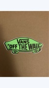Zielona Naklejka Kolekcja Vans Off The Wall | Oryginalna Wlepa | Nowa