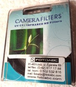 Filtr polaryzacyjny UV CPL Infrared ND,52 mm,nowy