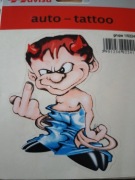 Naklejka samochodowa bad boy diablo Auto - tatoo